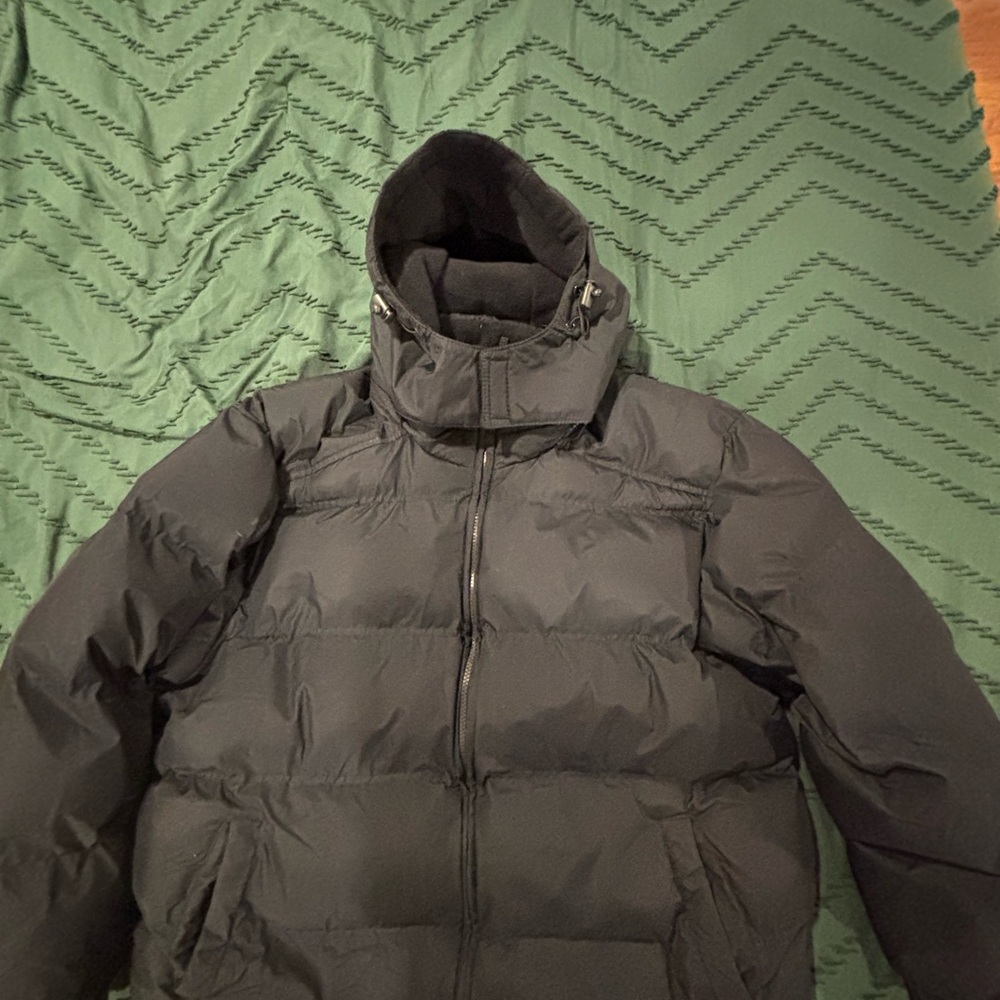 Men's Black Puffer Jacket